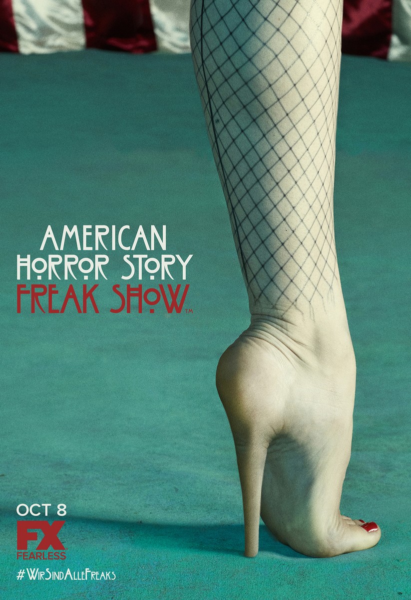 4.American Horror Story- Freak Show One-Sheet3(2)